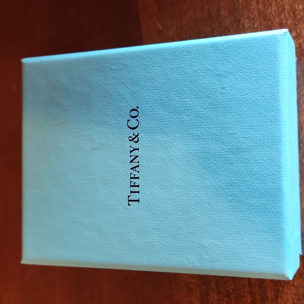 Tiffany & Co. Blue Carboard Jewlery Box-empty And Gift Sack - Picture 7 of 11